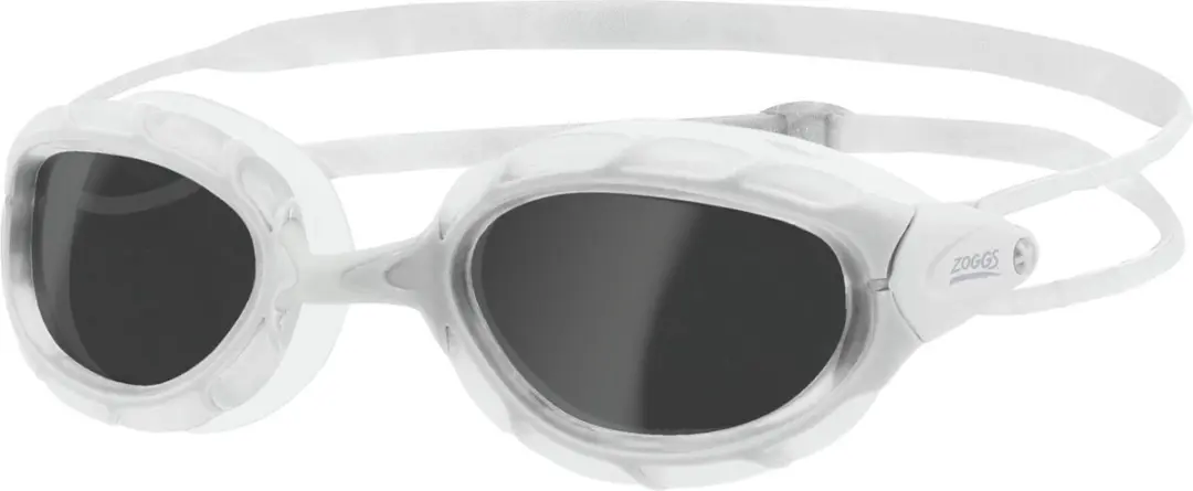 Zoggs Predator Zwembril White, Tint Black Regular Fit