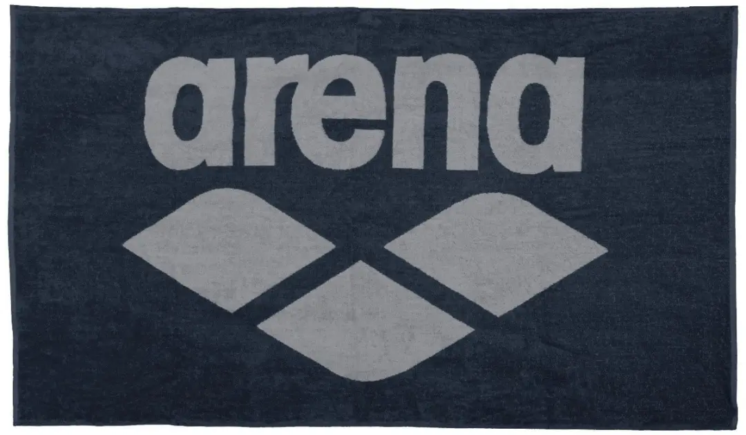 Arena Pool Soft Handdoek - Navy Grey
