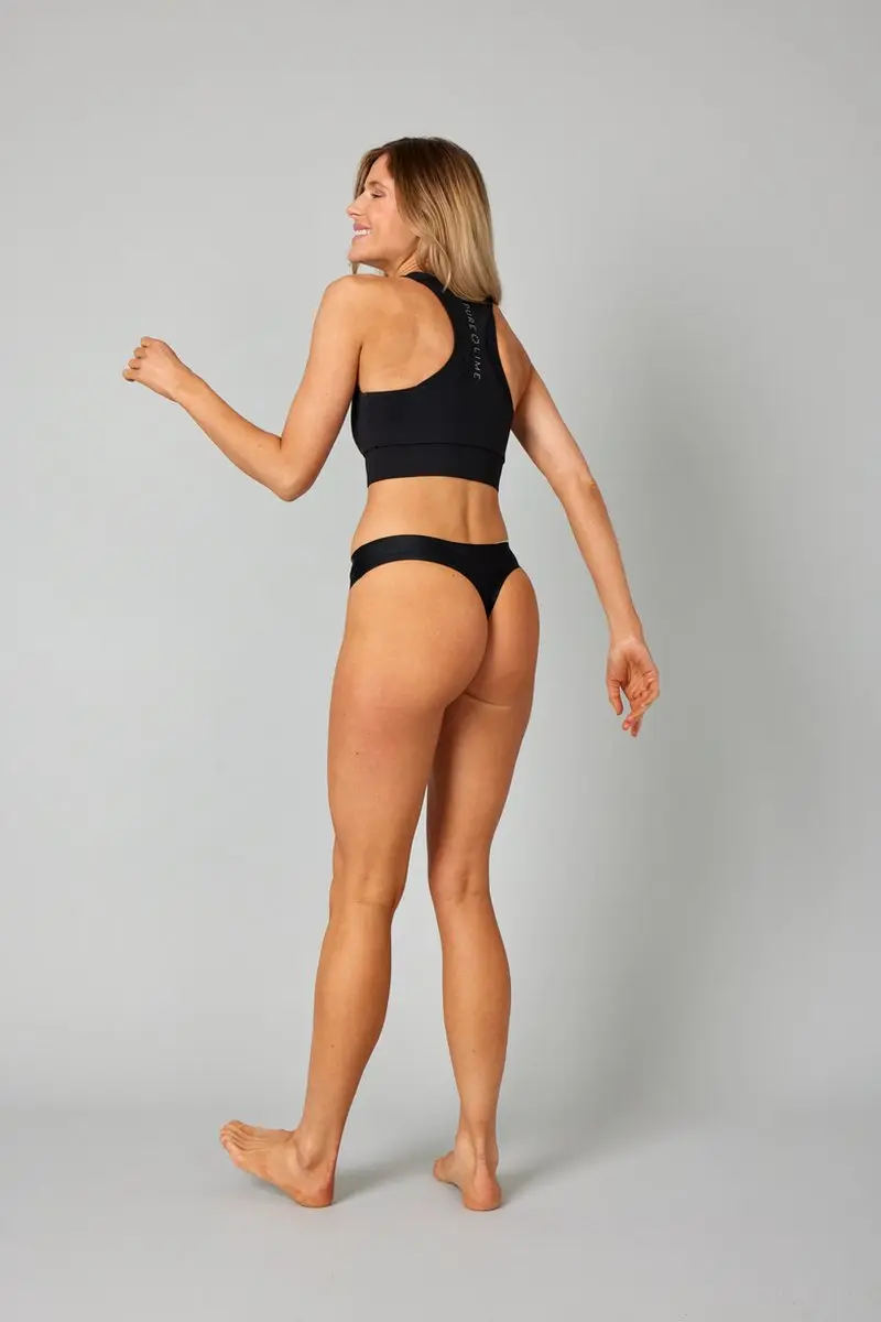 Pure Lime String 2-pack Dames Zwart L - afbeelding 5 van 5