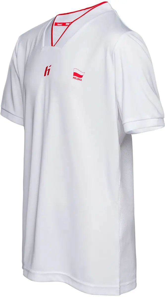 Huari Polska Junior T-shirt Met Korte Mouwen Wit 164 cm Kinderen