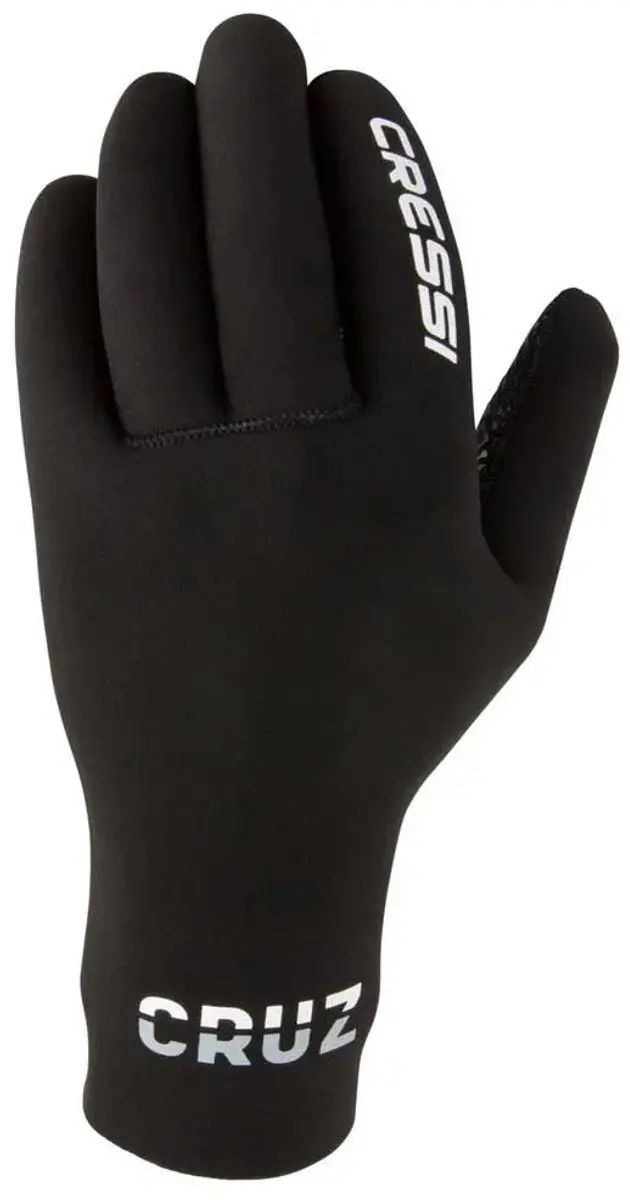 Cressi Cruz 3 Mm Handschoenen Zwart 2XL Man