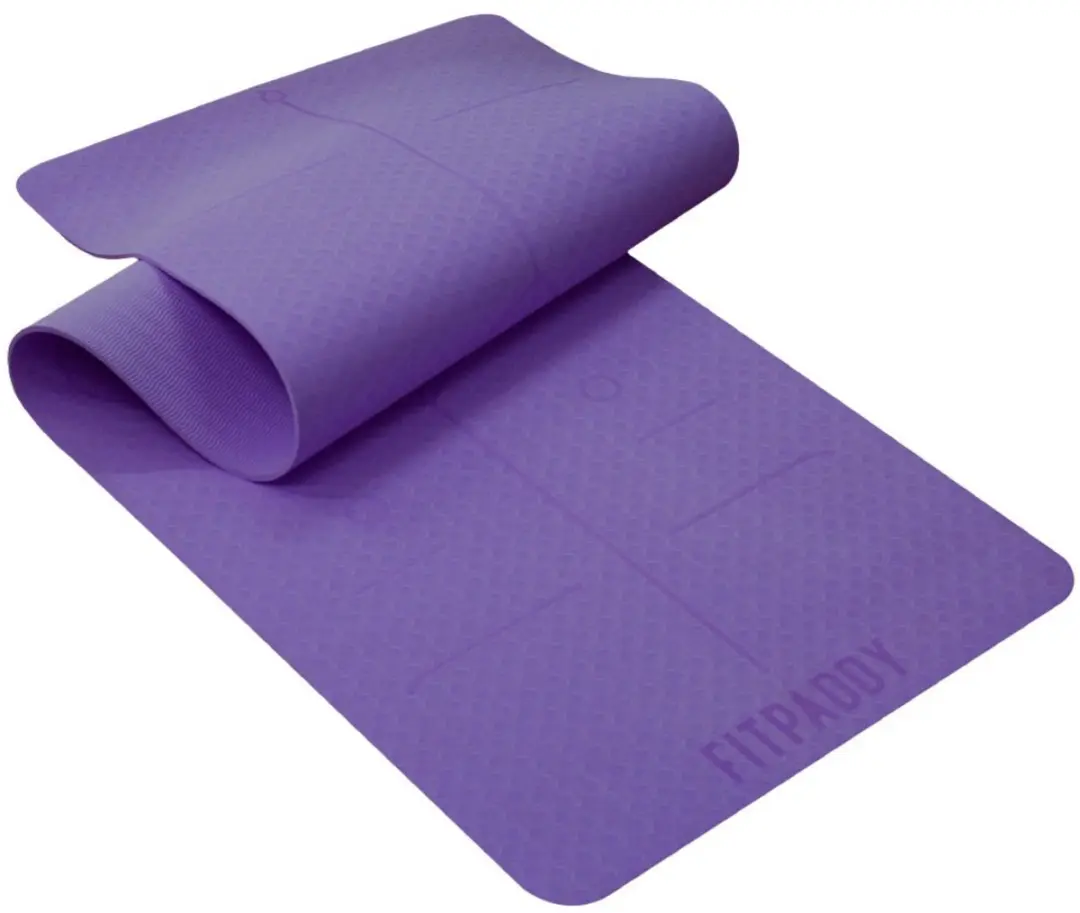Fitpaddy Yogamat 183x61cm Paars