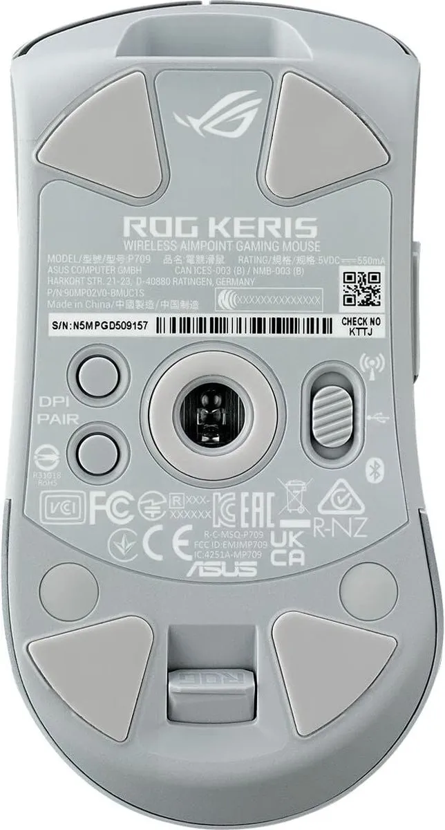 ASUS Keris Wireless AimPoint 90MP02V0-BMUA10 - Wit