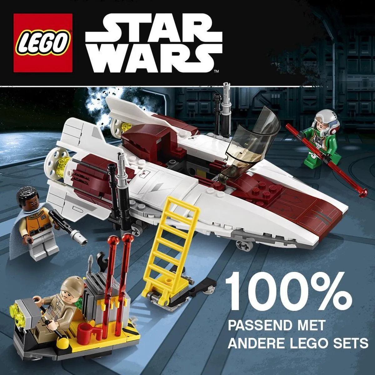 LEGO Star Wars A-Wing Starfighter 75175 - 358 Stukken