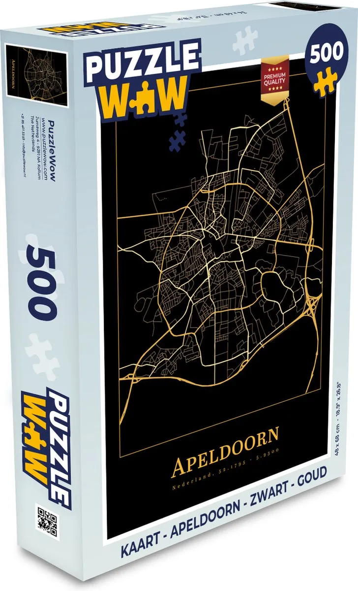 PuzzleWow Apeldoorn Legpuzzel 500 Stuks