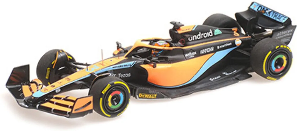 Formule 1 McLaren MCL36 #3 Bahrain GP 2022 Minichamps 1:43 - Multicolor