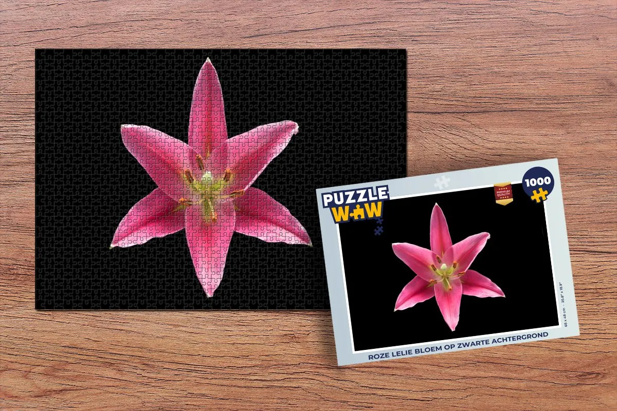 PuzzleWow Bloemen Legpuzzel 1000 Stuks - Multicolor