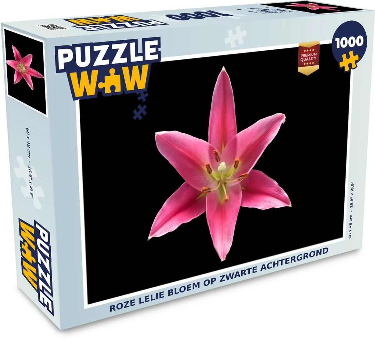 PuzzleWow Bloemen Legpuzzel 1000 Stuks