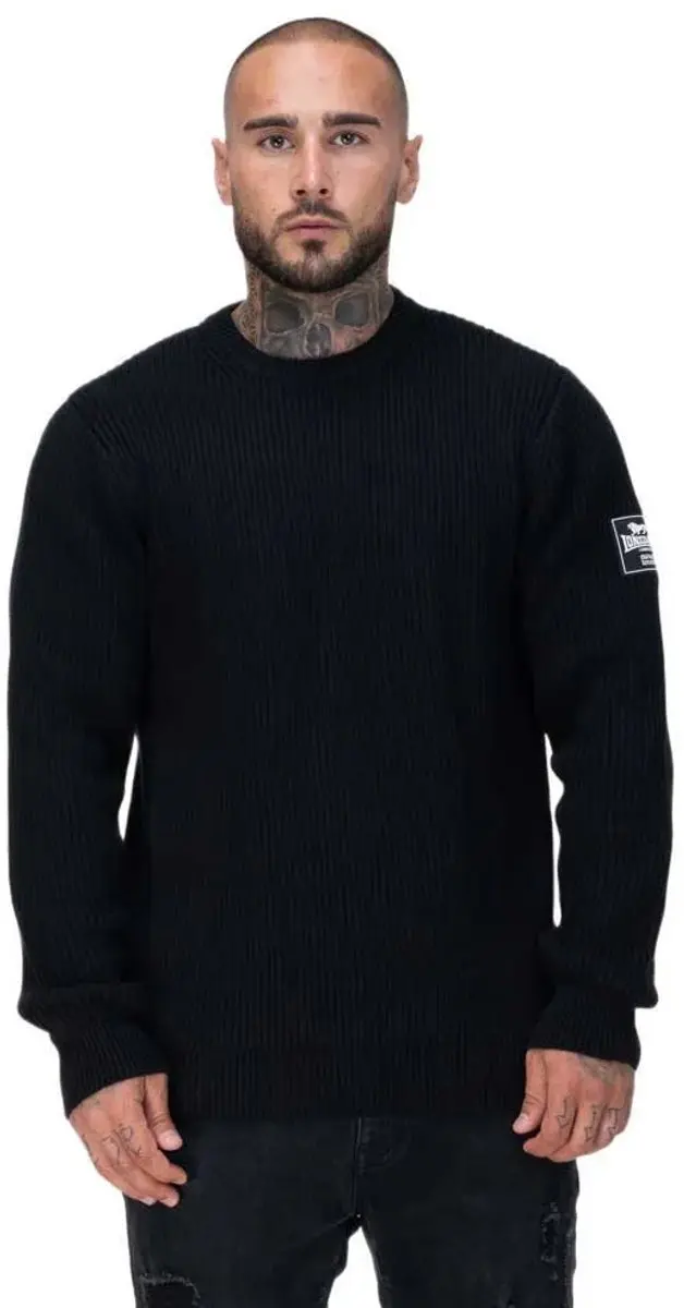 Lonsdale Moycullen Sweatshirt Zwart M Man