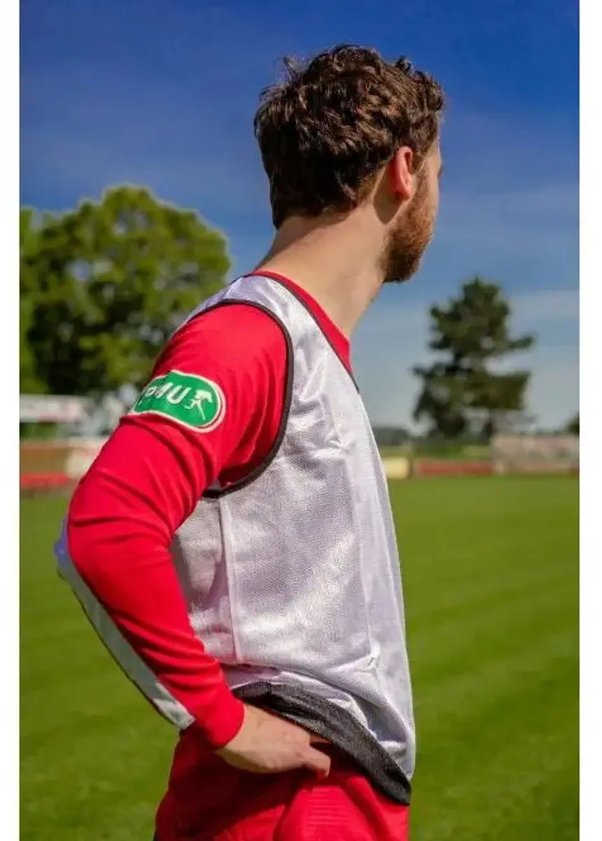 Omkeerbaar zwart-wit trainingsvest PowerShot