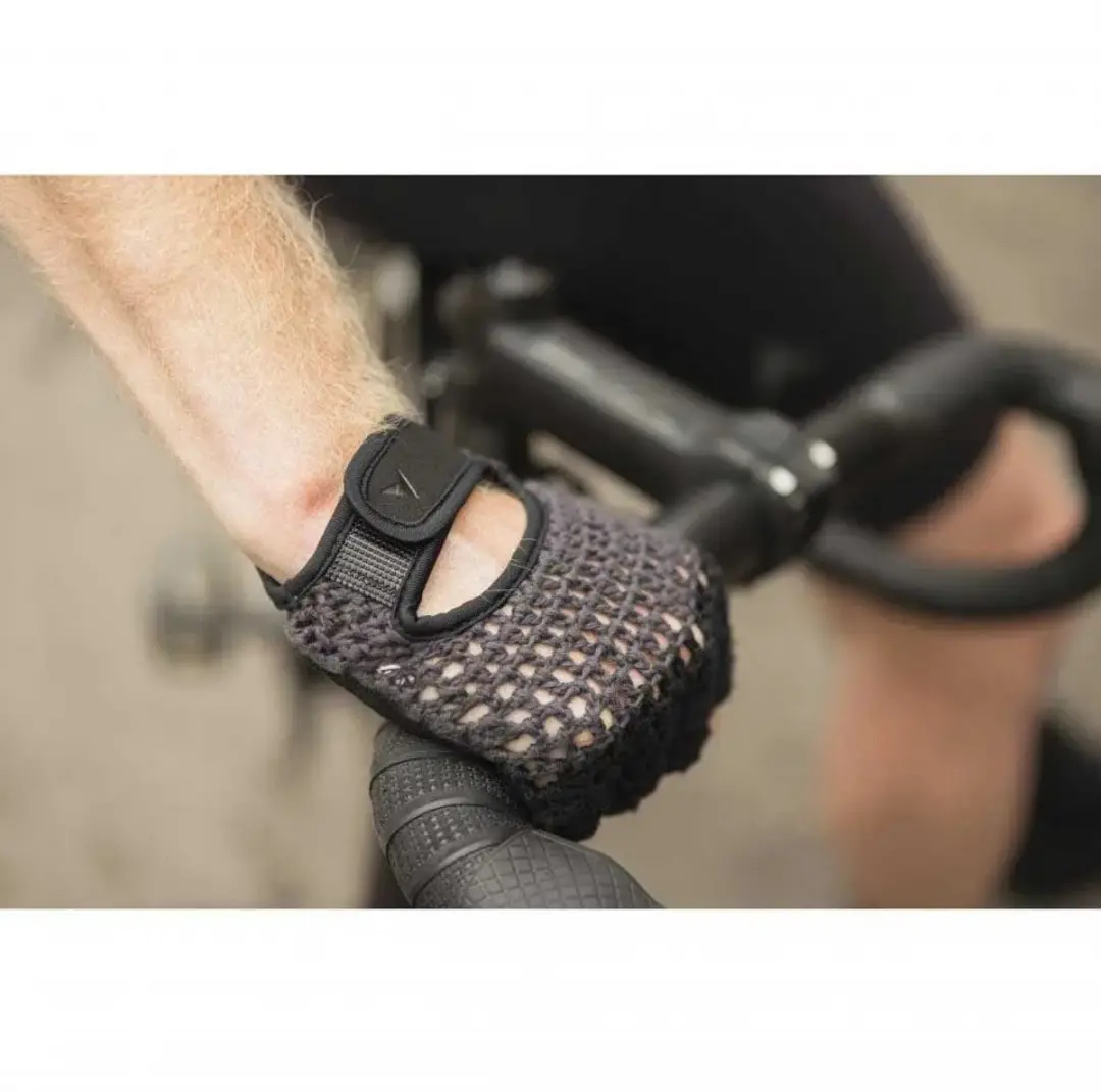 Altura Crochet 2022 Korte Handschoenen - Wit/Zwart - M - afbeelding 4 van 4