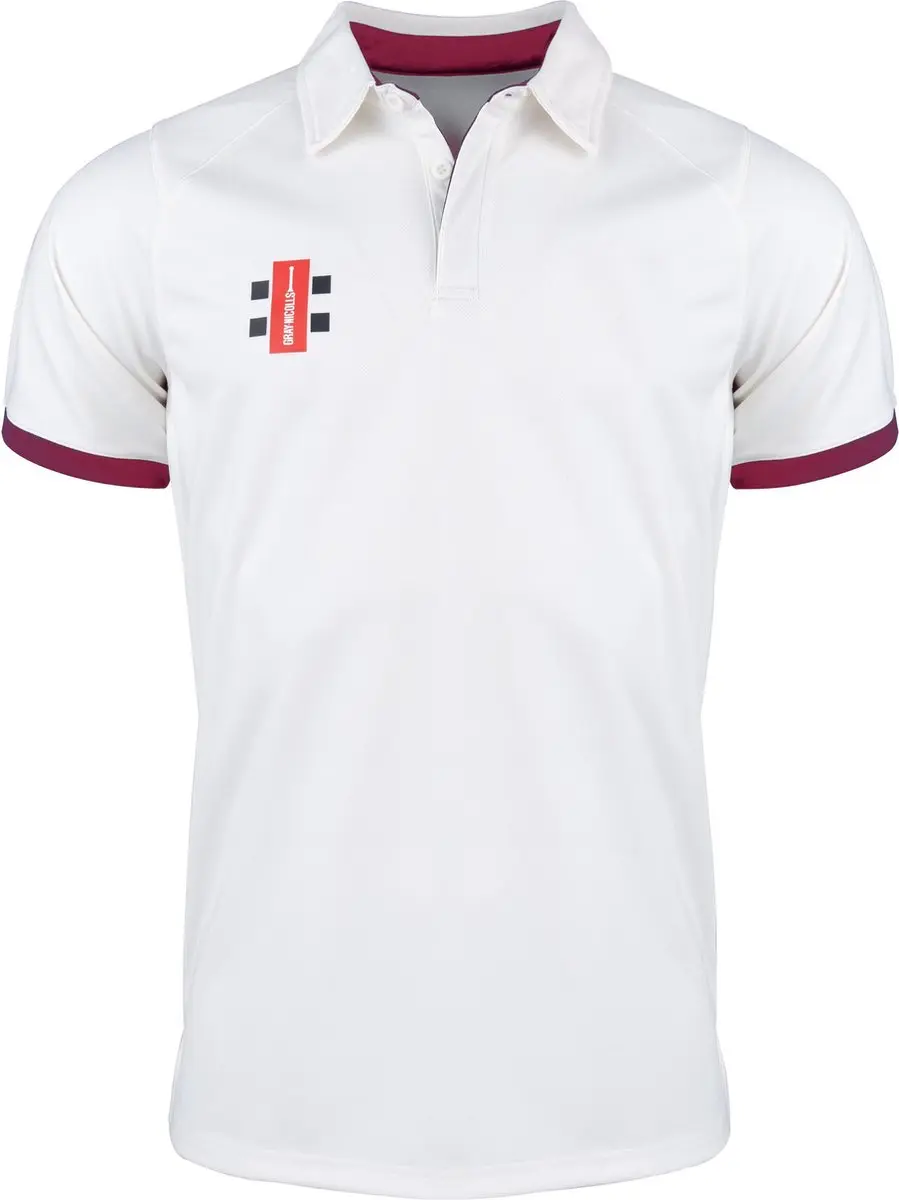 Gray-Nicolls Cricket SHIRT PRO PERF V2 S/S IV/MR XS Extra Small