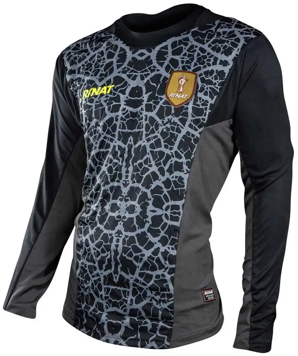 Rinat You T-shirt Met Lange Mouwen Zwart,Grijs L Kinderen