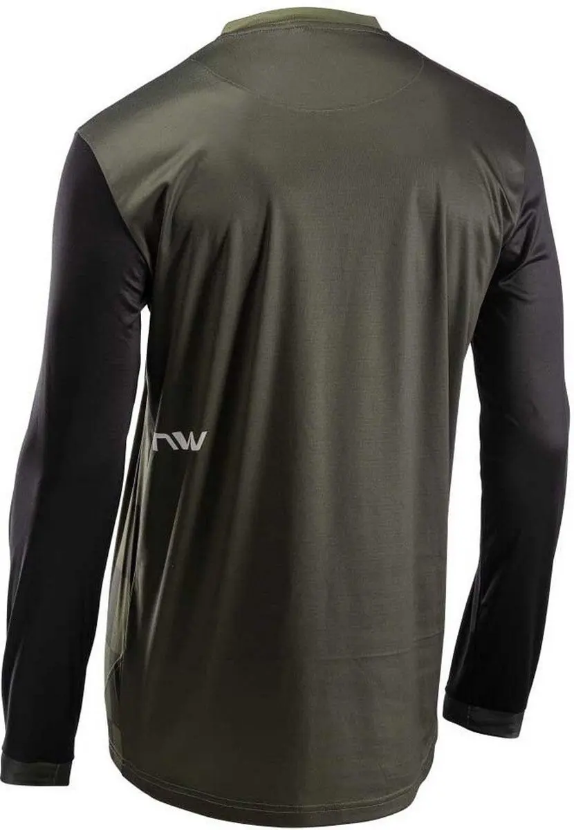 Northwave Sharp Enduro Trui - L - Forest Green/Black - afbeelding 4 van 4