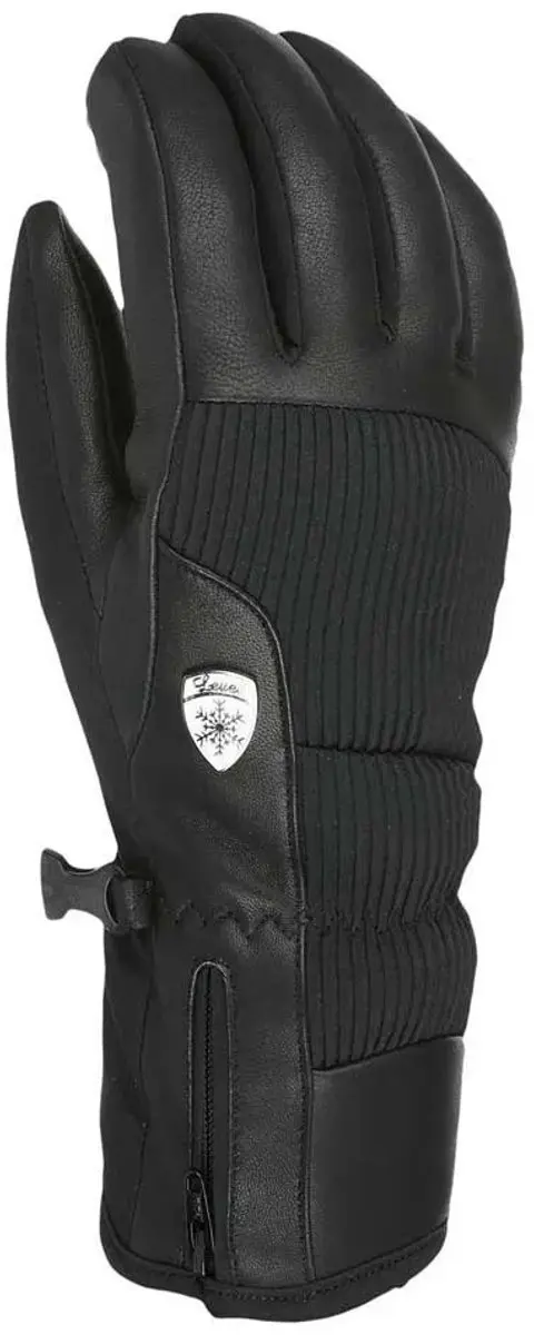 Level Iris Handschoenen Zwart M-L Vrouw