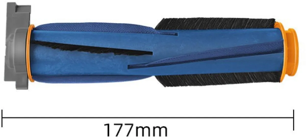 Shark BOL-6-2813 Rolborstels - 2 Stuks - Oranje/Blauw