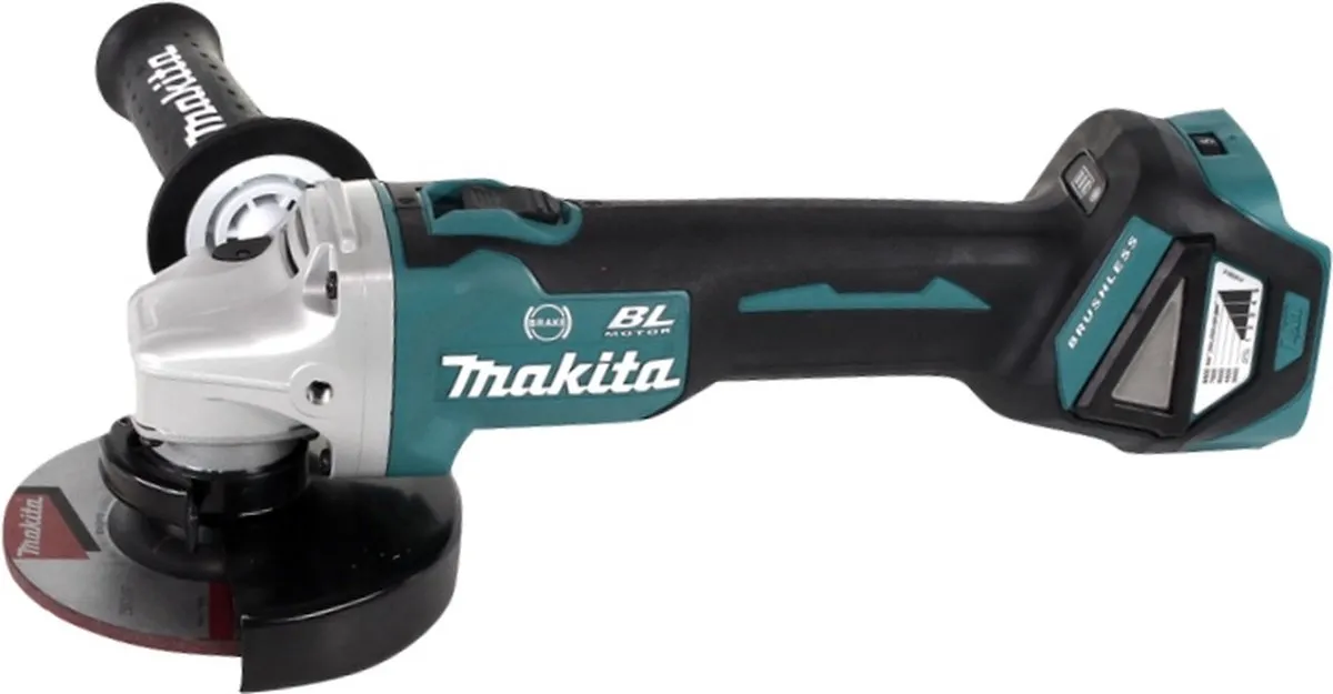 Makita DLX2272TJ 18V LXT Set - Haakse slijper DGA513 + Boormachine DHP484 - 2x 5.0Ah
