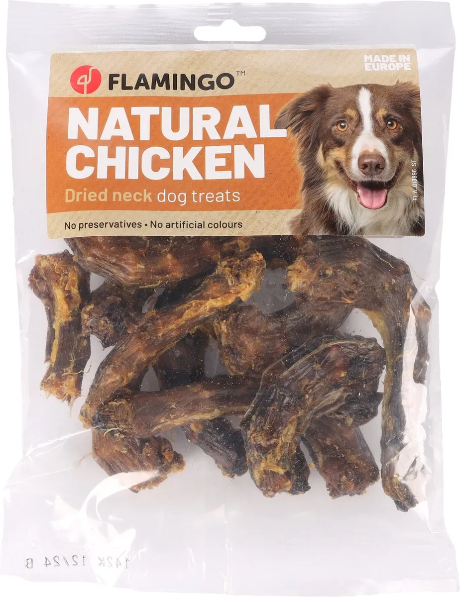 Flamingo Nature Kippenhals 200g