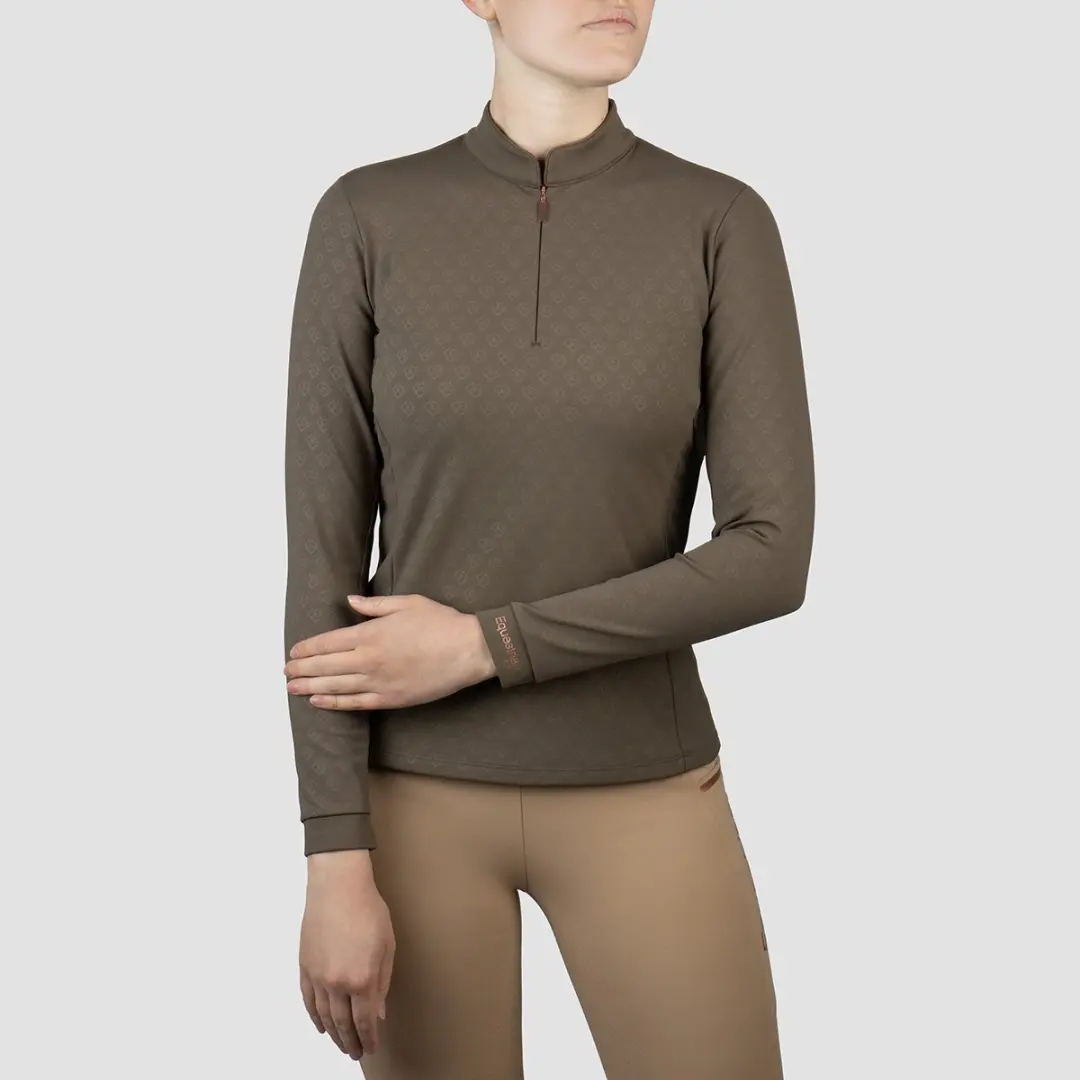 Horka Emily Trainingsshirt Middenbruin M - afbeelding 4 van 5