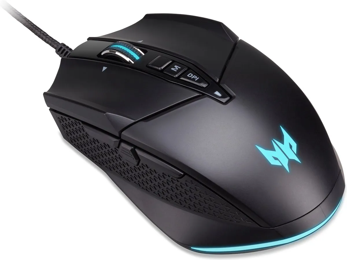 Acer Predator Cestus 335 Gaming Muis GP.MCE11.01Q - 19.000 DPI - Zwart