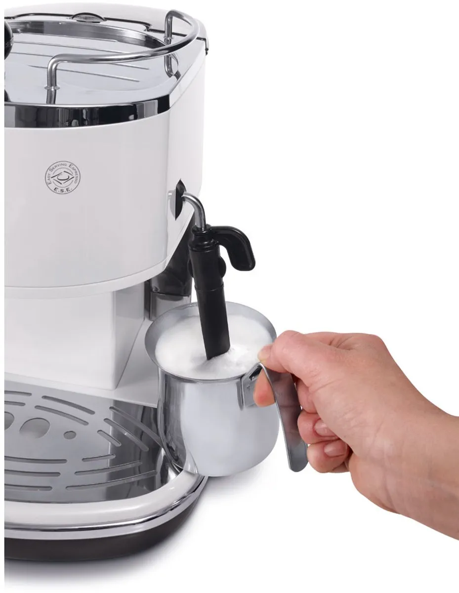 De'Longhi Icona Vintage ECOV311 Pistonmachine - 2 Kopjes - 1,4L - Wit