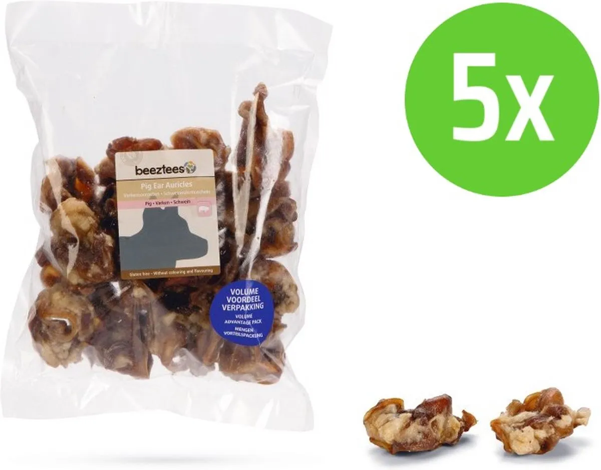 Beeztees Varkensoorpitten Hondensnack