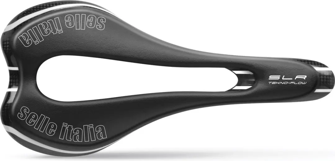 Merkloos Carbon Fietszadel MTB Race 147mm Lichtgewicht