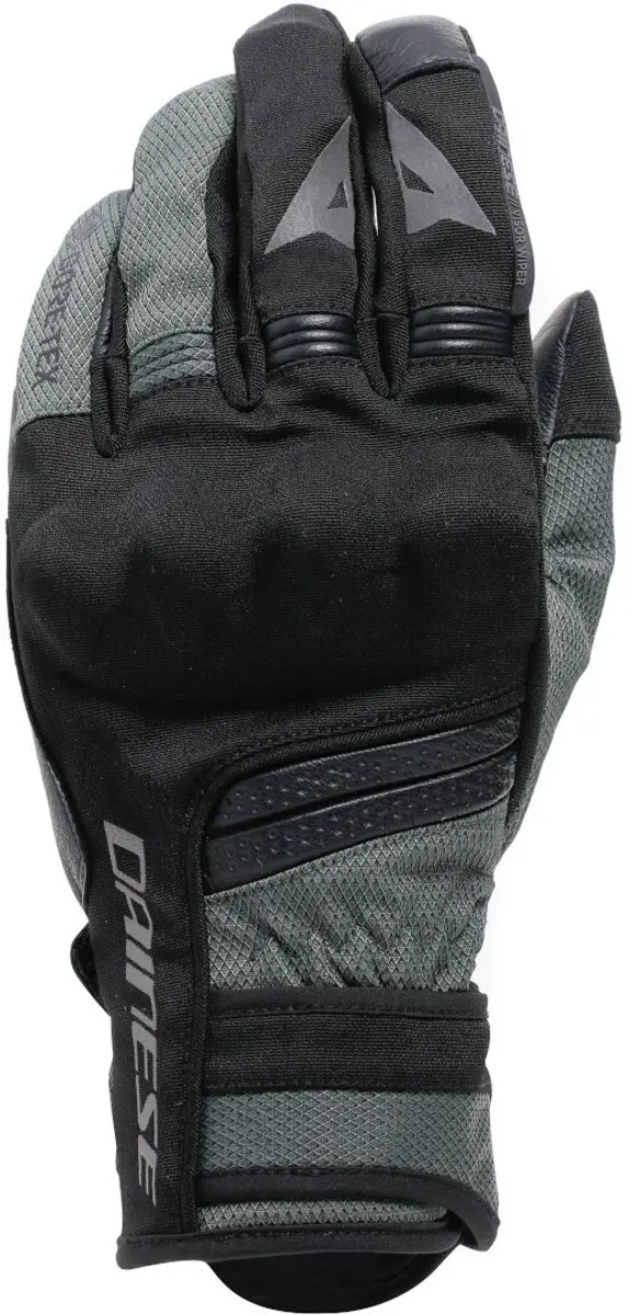 Dainese Teyde Gore-Tex Waterdichte Zwart Leger Groen Handschoenen