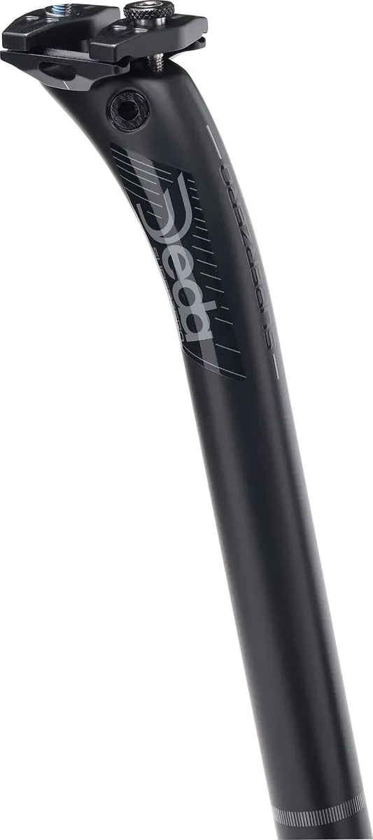 Deda Superzero Zadelpen 31.6mm Zwart