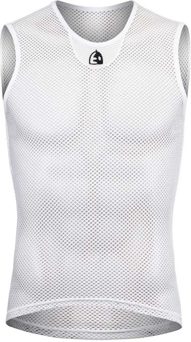 Etxeondo Mesh Mouwloos Basislaag Wit S-M Man