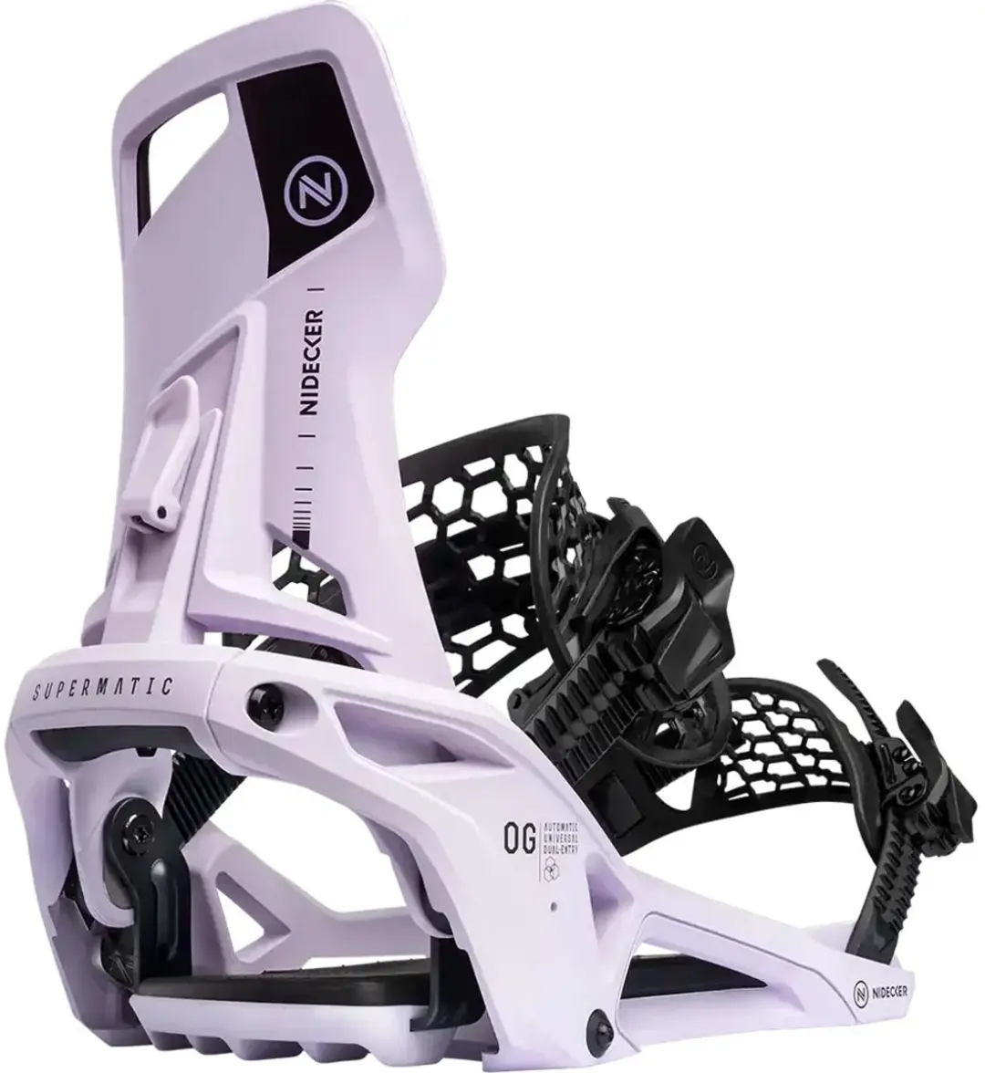 Nidecker OG Supermatic Snowboardbindingen Lila - afbeelding 2 van 6