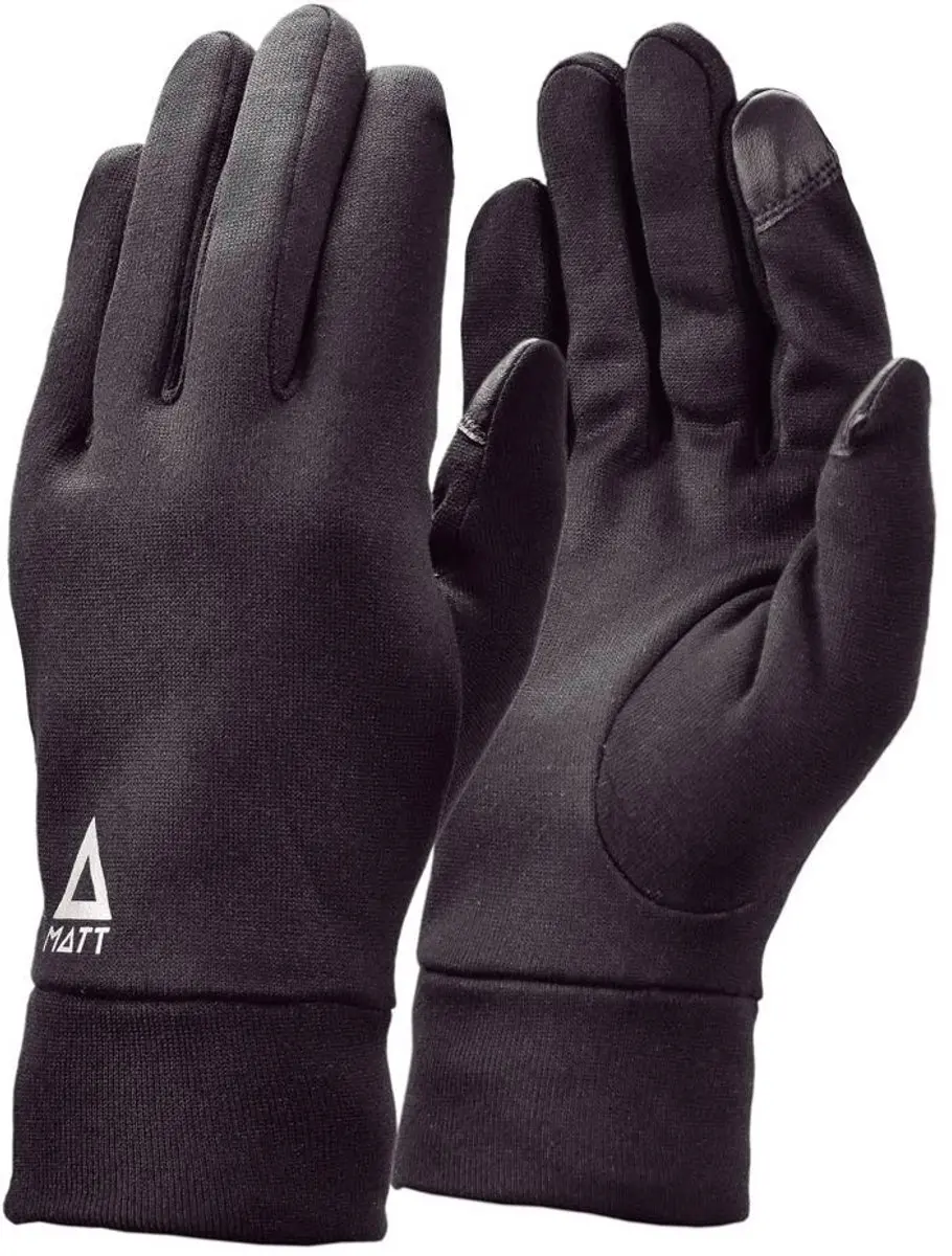 Matt Warmstrech Handschoenen Zwart S Man