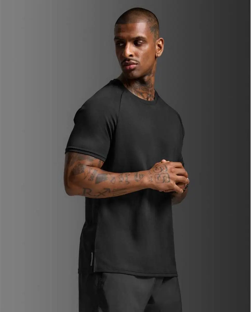 2XU Aero Mesh Tee Mt. S Zwart Heren - afbeelding 4 van 6