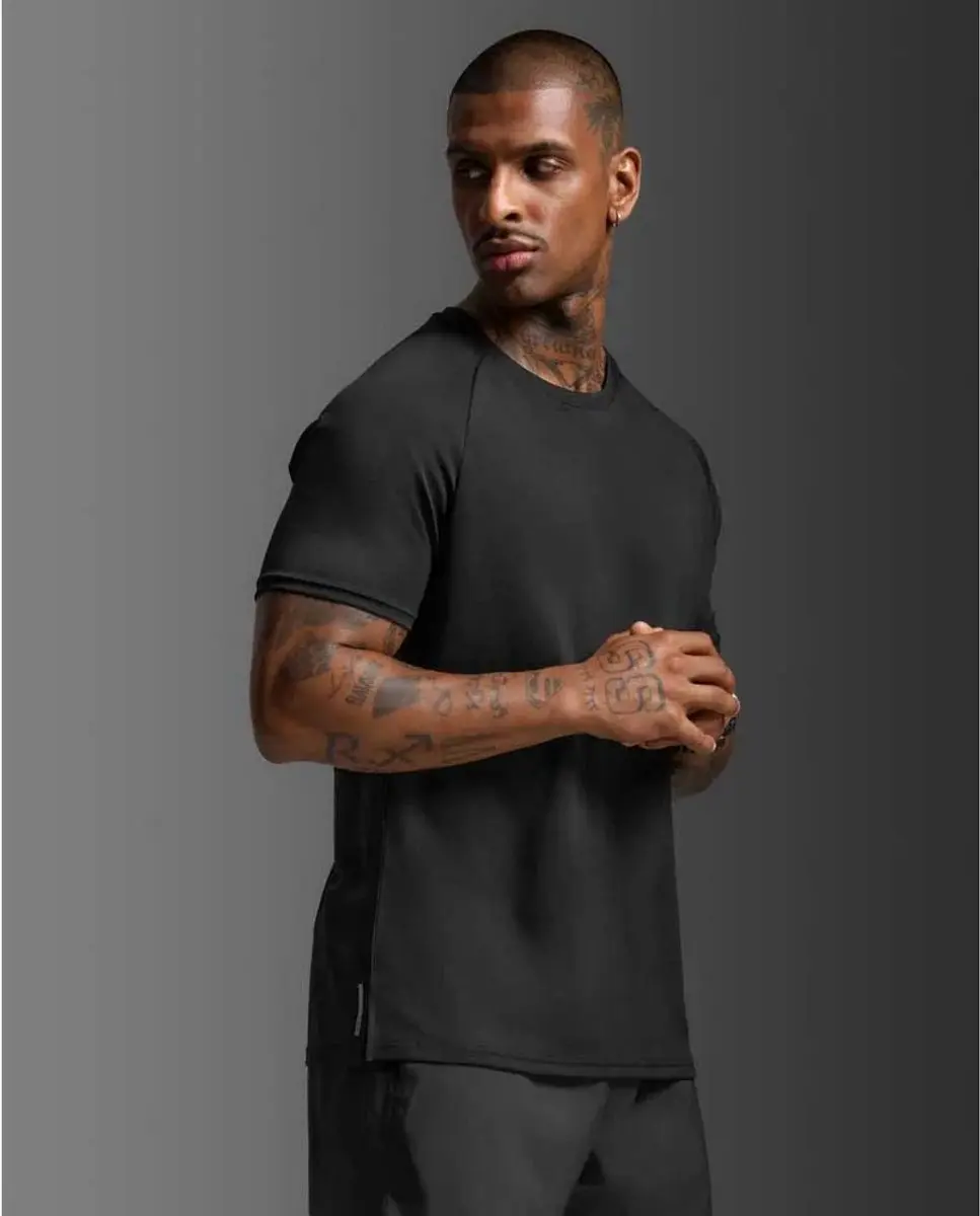 2XU Aero Mesh Tee Mt. S Zwart Heren - afbeelding 6 van 6