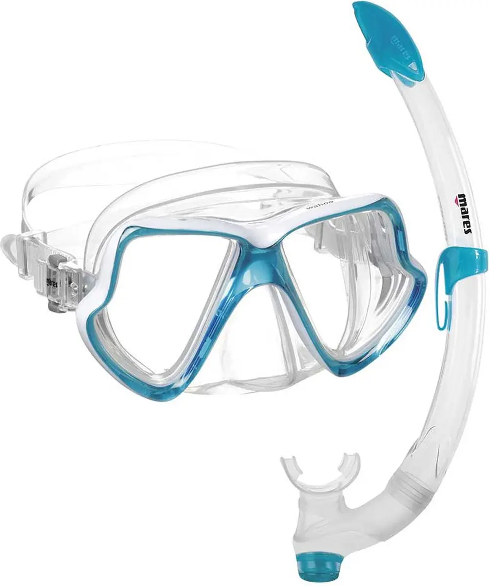 Mares Wahoo Aqua snorkelset - afbeelding 2 van 6