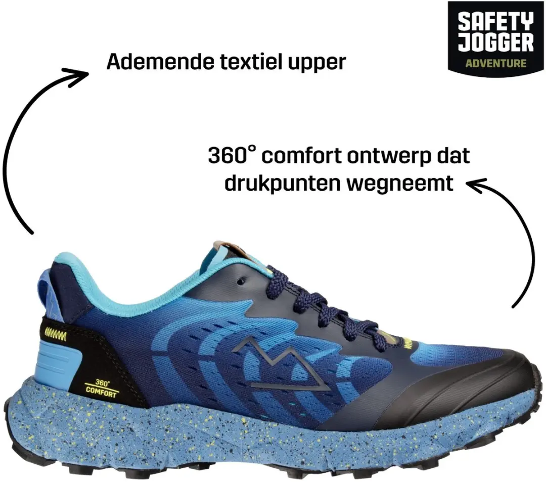Safety Jogger Adventure Santiago Wandelschoenen - Blauw - afbeelding 3 van 6