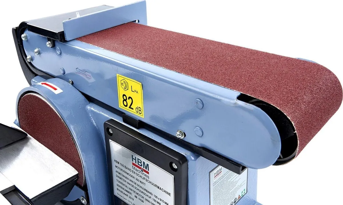 HBM Band en Schijfschuurmachine 100x915mm 350W