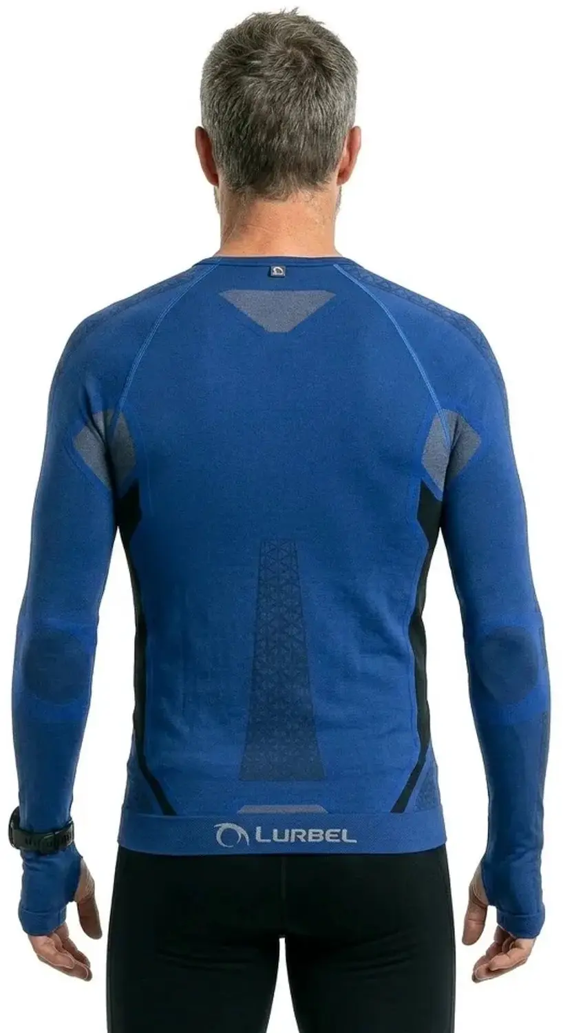 Lurbel Cristallo Lange Mouwen Basislaag Blauw S Man