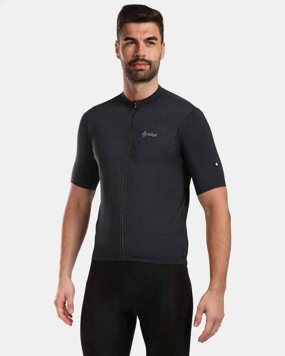Men's Cycling Jersey Kilpi Cavalet-m Black 2xl