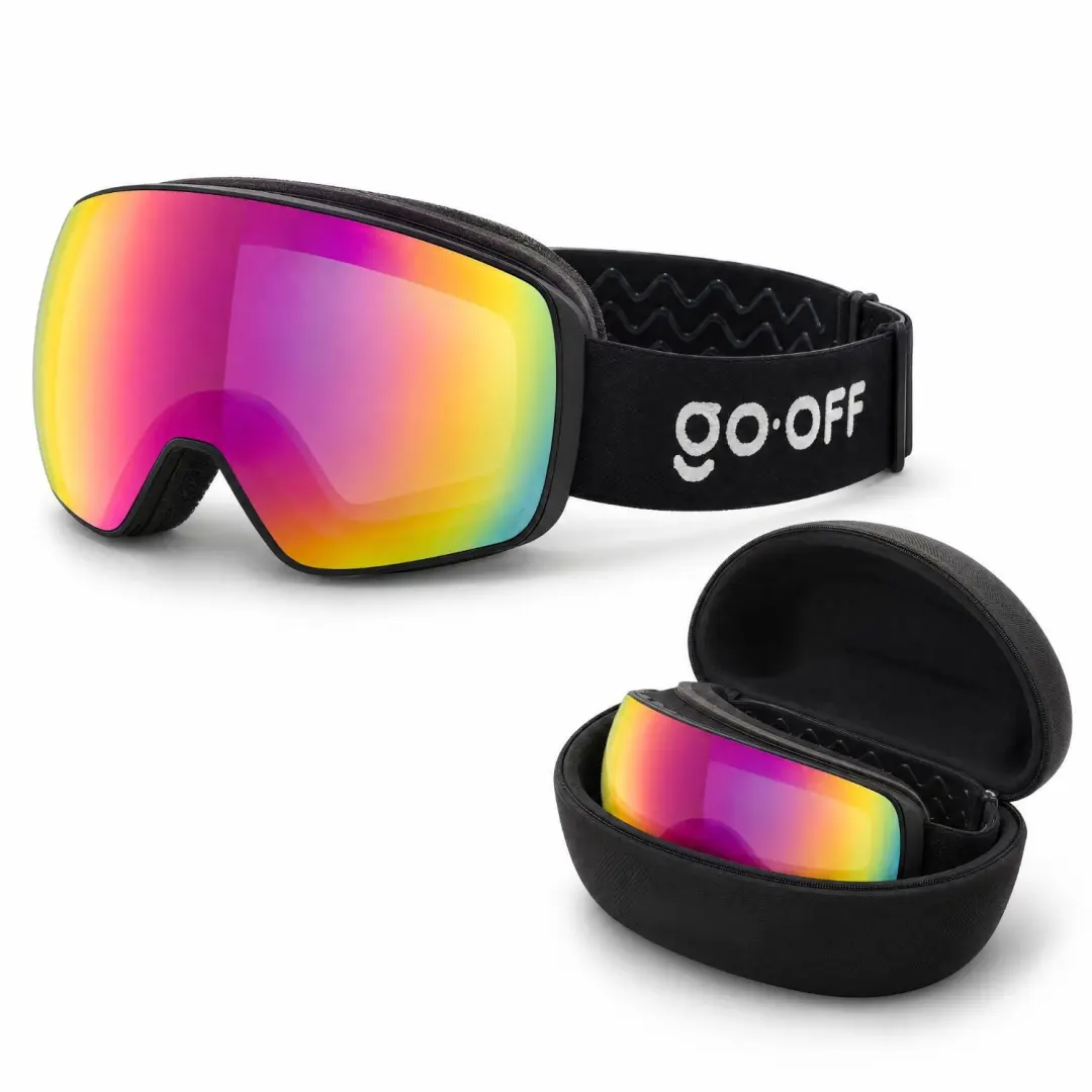 GOOFF ECLIPSE Skibril Fotochromatisch voor Brildragers