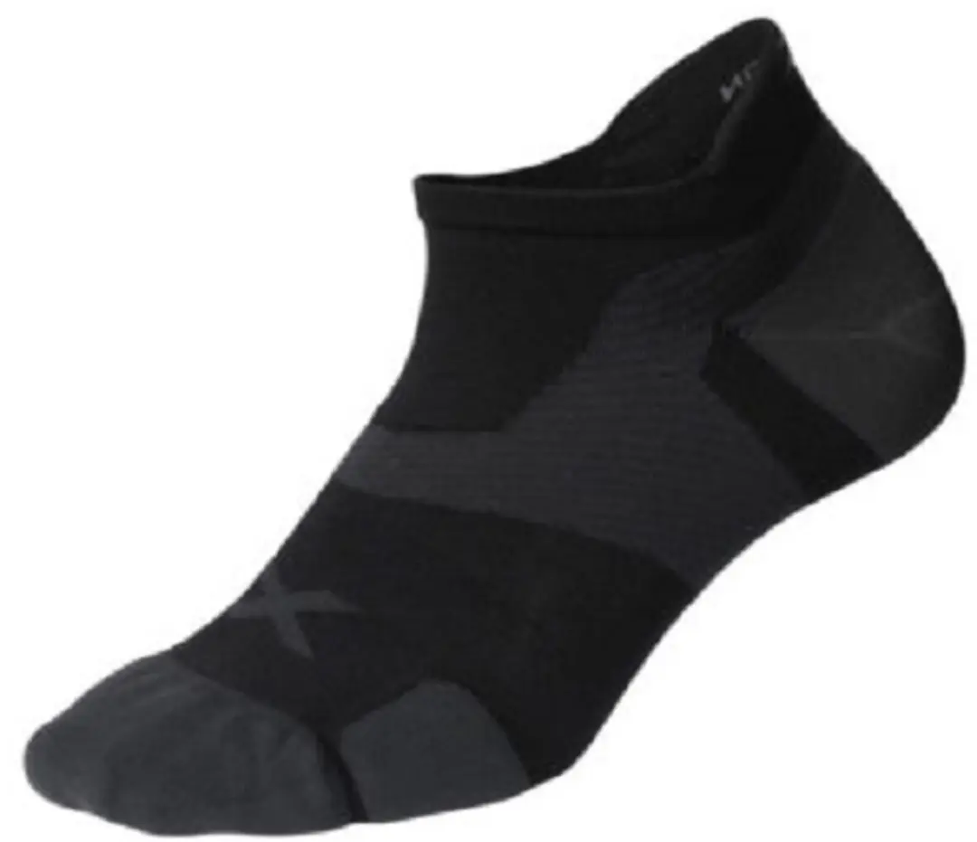 2xu Sokken Vectr Cushion Nylon/elastaan Zwart Maat 42/46