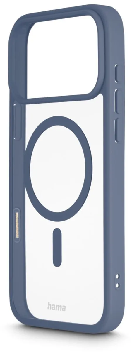 Hama Hoesje iPhone 17 Pro Max Frame Protect - Blauw - 00232419