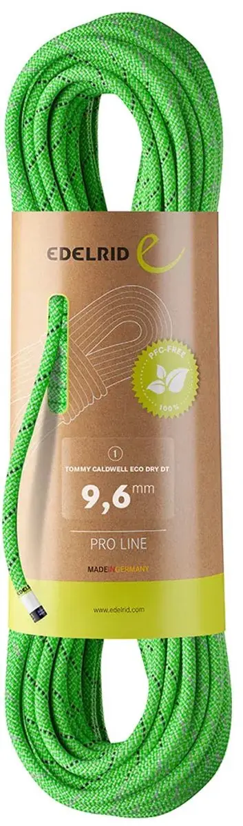 Edelrid Tommy Caldwell Eco Dry DT 9.6 Vuil- en waterafstotend 60 meter