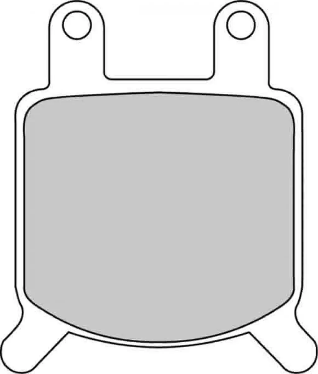 Plaquette de frein Ferodo pour moto Garelli 125 TSR AV / FDB205P Neuf