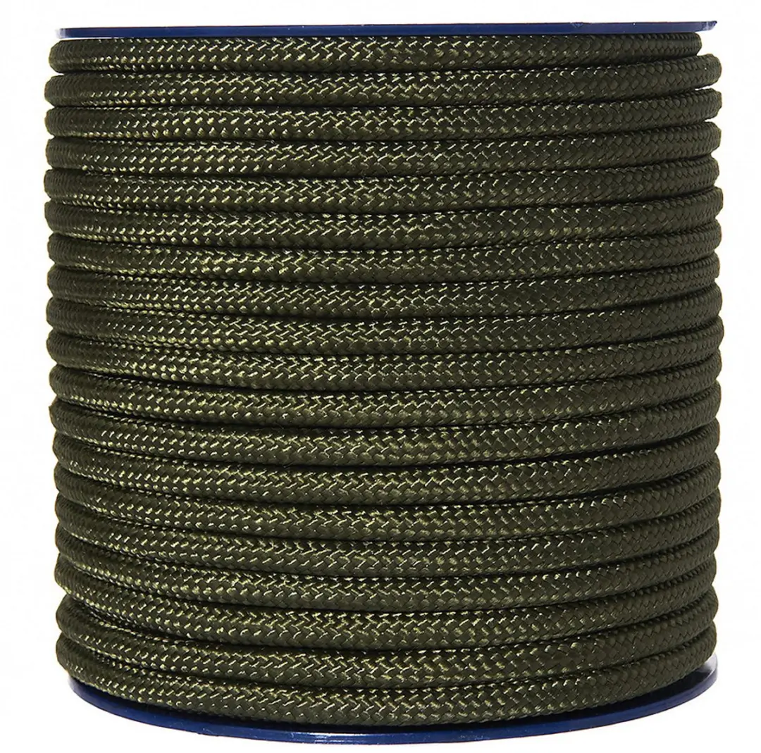 Touw op rol 7 mm Groen