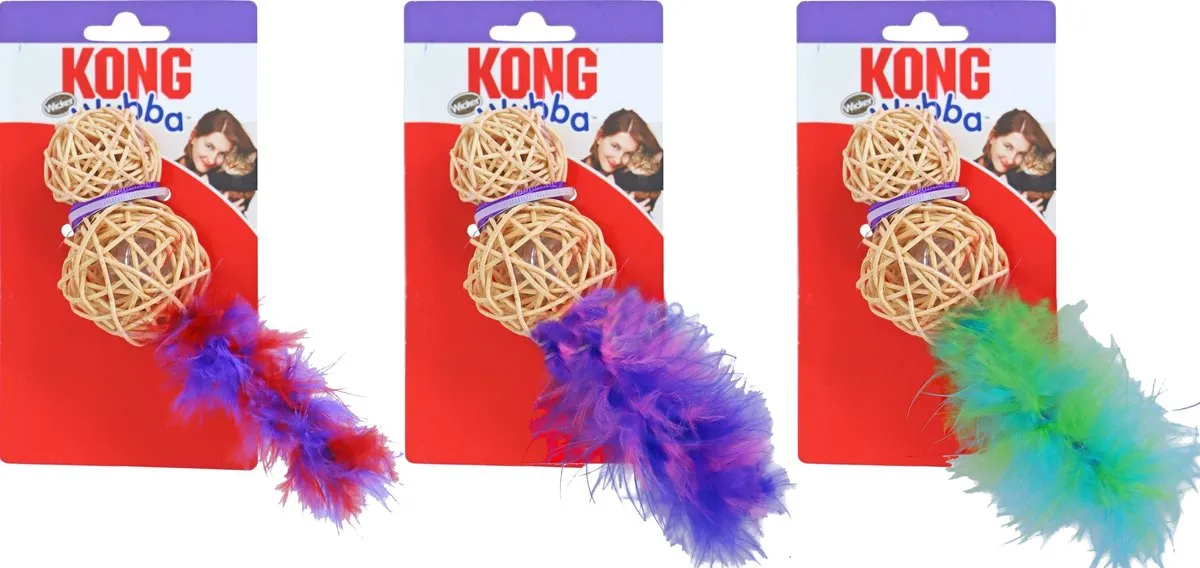 KONG Kat Wubba - One Size - Multi