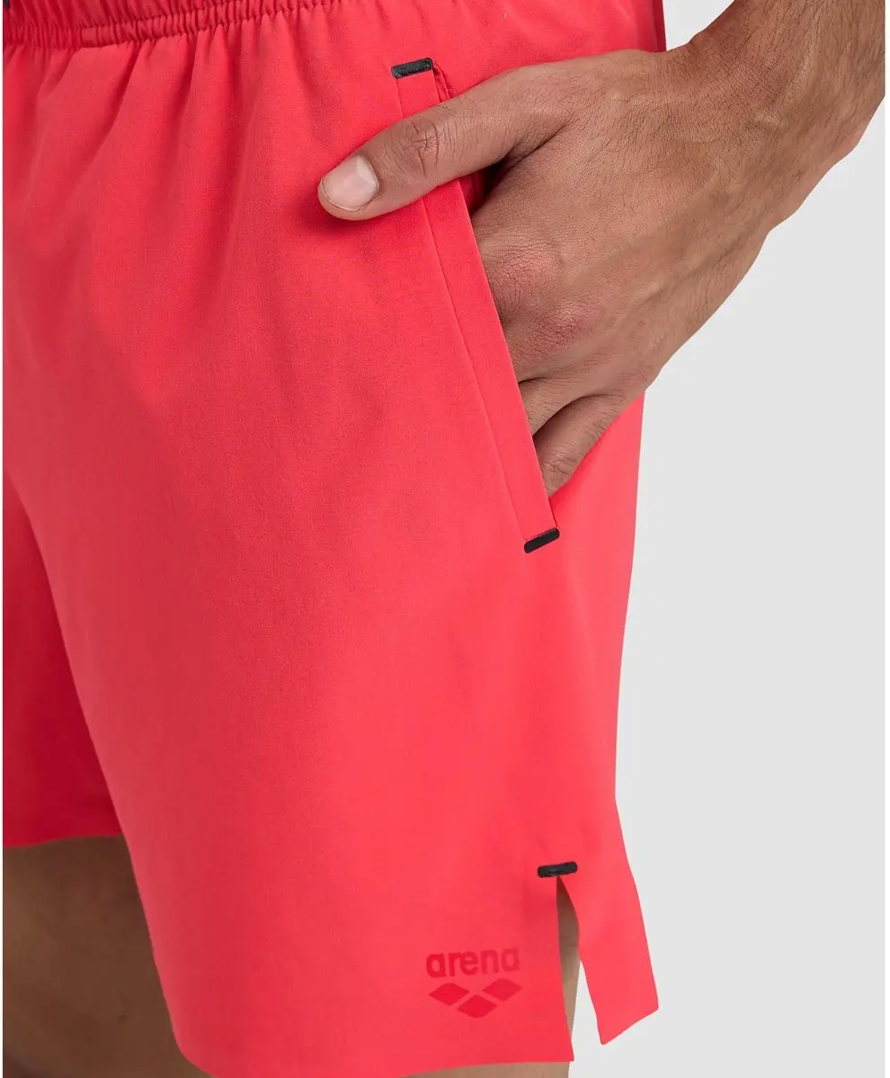 Arena Evo Solid Zwemshort - Fluorood Rood - afbeelding 2 van 5