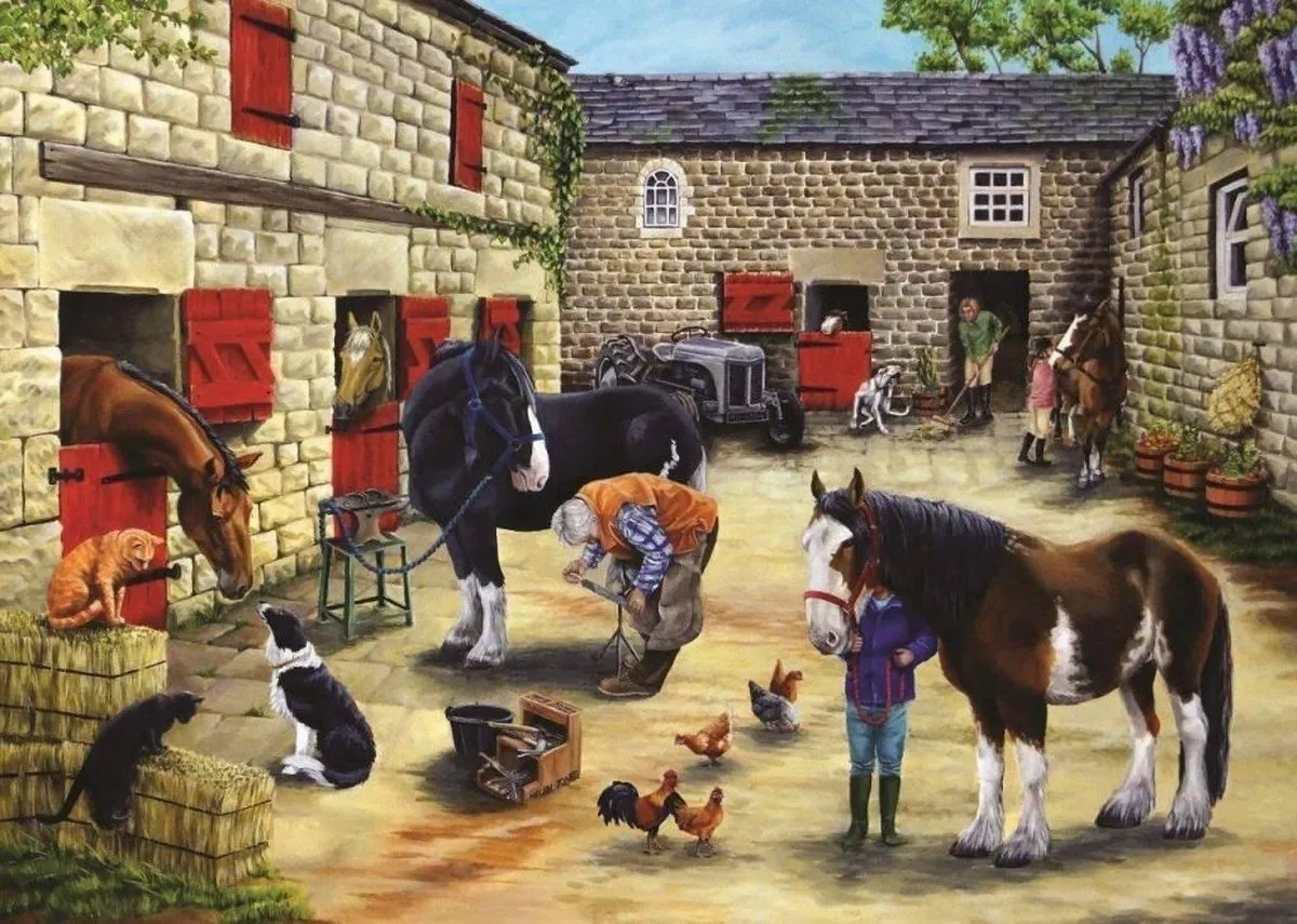 House of Puzzles Farrier's Visit