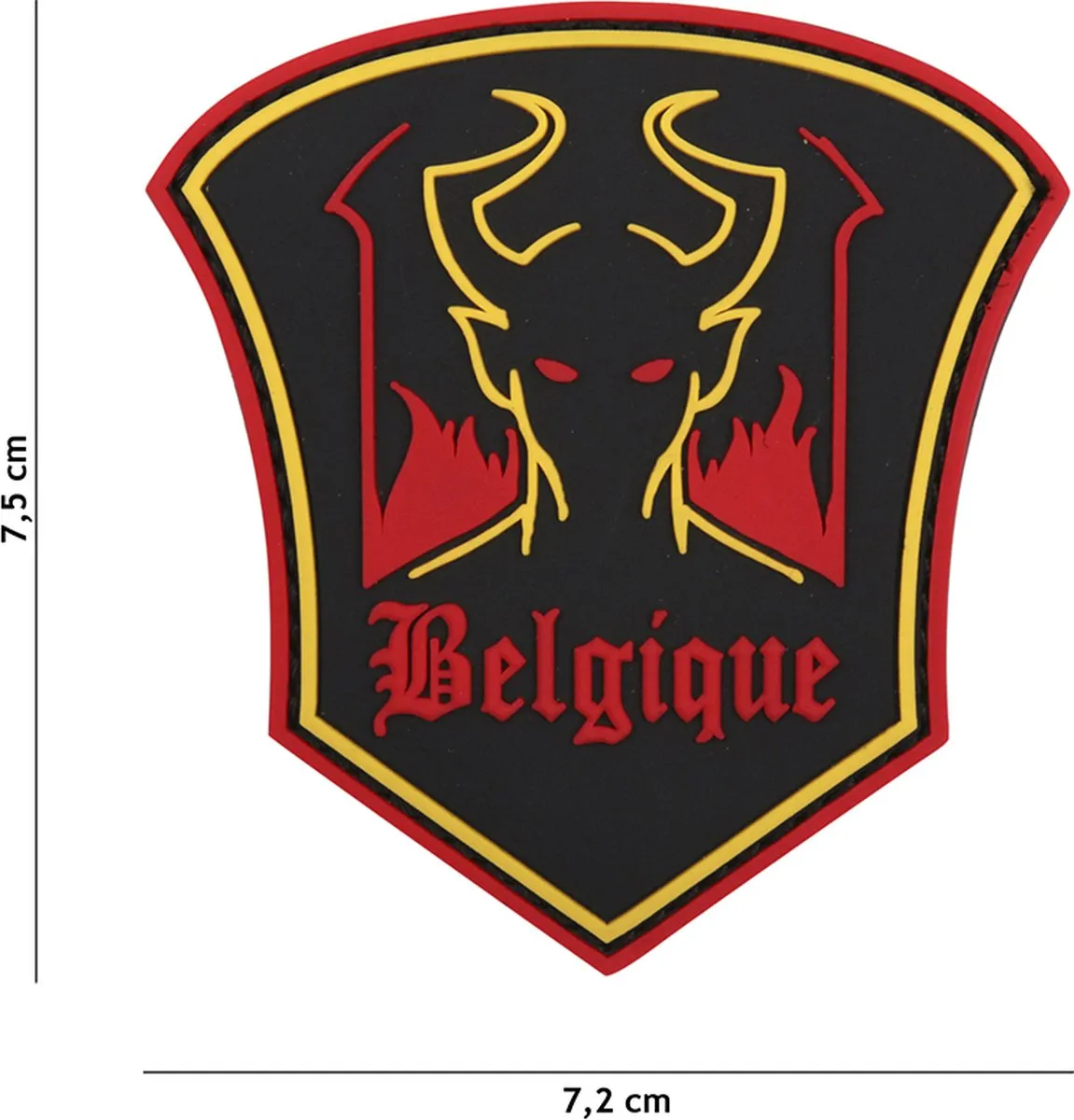 101 Inc Embleem 3D PVC Belgische Duivel