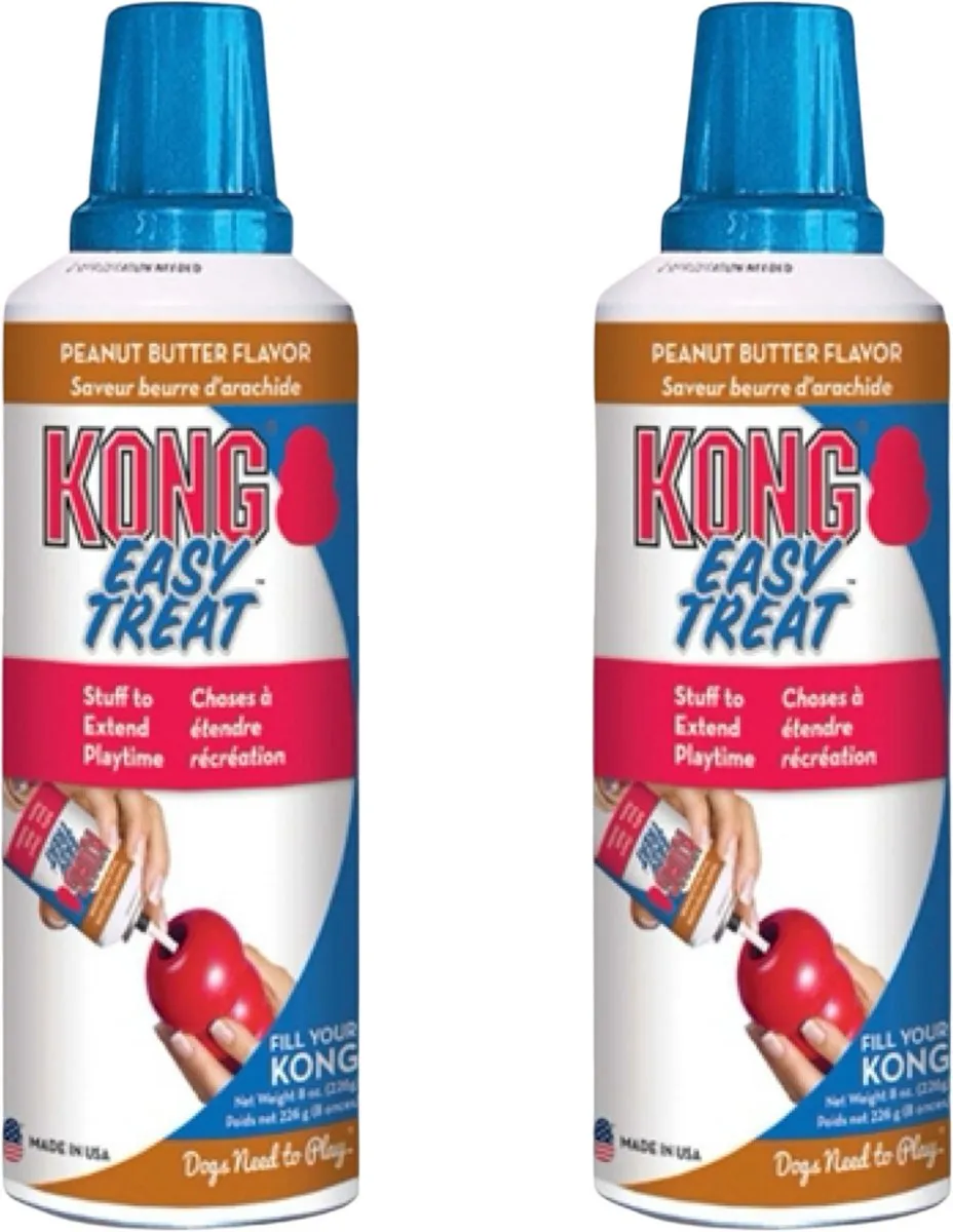 KONG Easy Treat Pindakaas - Blauw